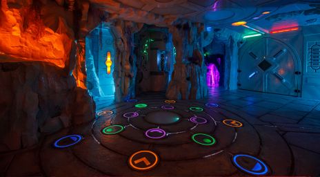 An immersive room 